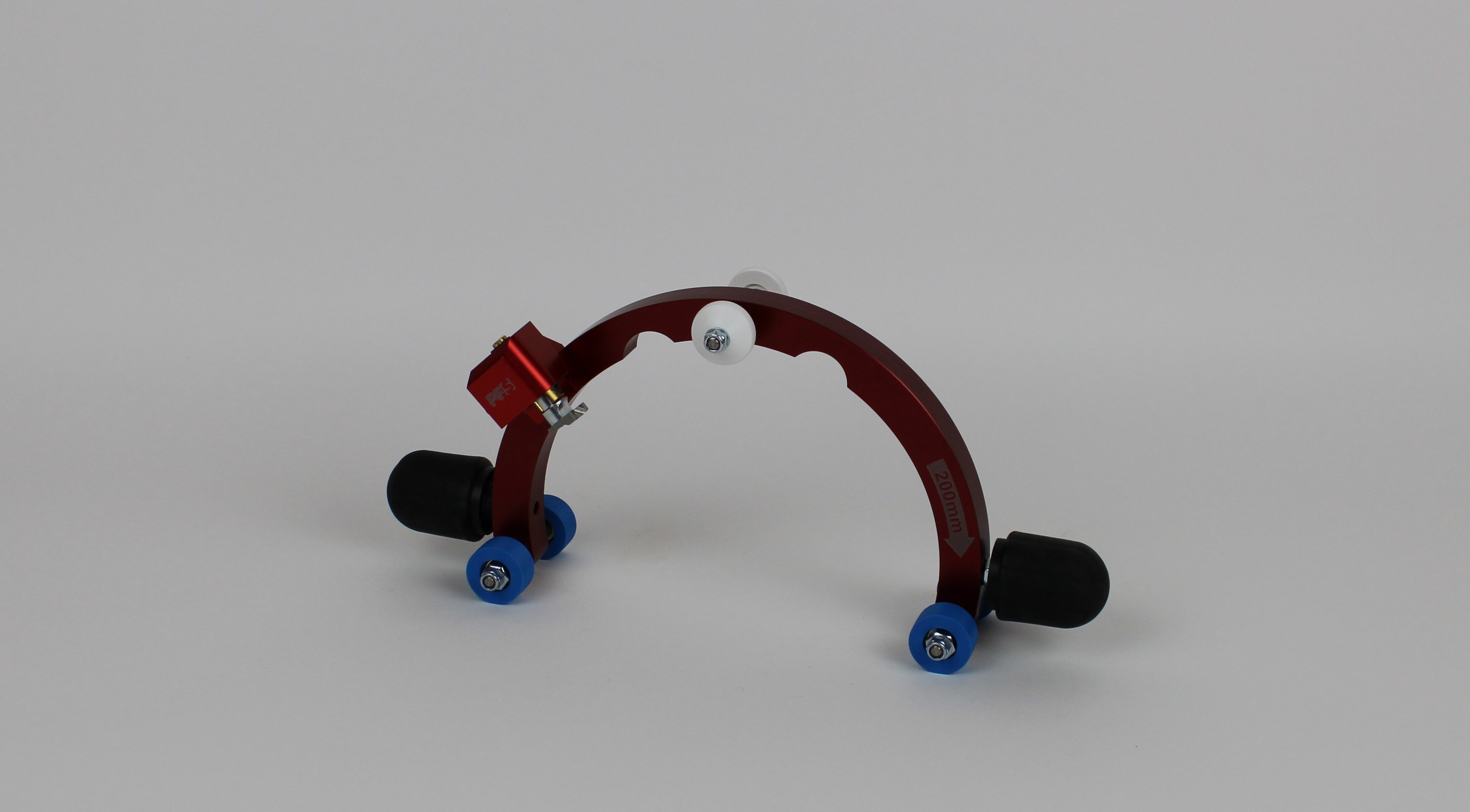 PE buisschraper 200mm, rotatief U model